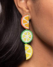 Load image into Gallery viewer, Paparazzi Fresh Fruit - Multi Earring
