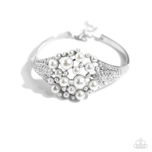 Load image into Gallery viewer, Paparazzi Royal Red Carpet - White Bracelet
