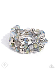 Load image into Gallery viewer, Paparazzi Ignited Independence - Silver Bracelet (July 2024 Magnificent Musings)
