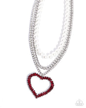 Load image into Gallery viewer, Paparazzi Y2K Year - Red Necklace (2024 Convention Exclusive)
