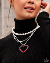 Load image into Gallery viewer, Paparazzi Y2K Year - Red Necklace (2024 Convention Exclusive)
