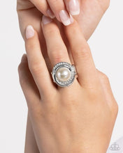 Load image into Gallery viewer, Paparazzi Folded Flair White Ring
