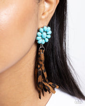 Load image into Gallery viewer, Paparazzi Hometown Hero - Blue Earring
