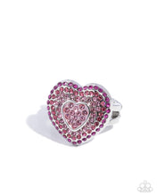 Load image into Gallery viewer, Paparazzi Radiant Resplendence - Pink Ring (October 2024 Fashion Fix Exclusive)
