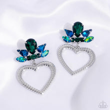 Load image into Gallery viewer, Paparazzi Pushing Perfection - Multi Earring (October 2024 Life of the Party)
