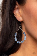 Load image into Gallery viewer, Paparazzi Wink Wink Blue Earrings
