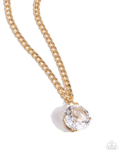 Load image into Gallery viewer, Paparazzi Musings State of Mind - Gold Necklace (October 2024 Life of the Party)
