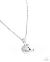 Load image into Gallery viewer, Paparazzi Helmet Headline - White Necklace
