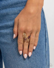 Load image into Gallery viewer, Paparazzi Aerial Auction - Purple Ring
