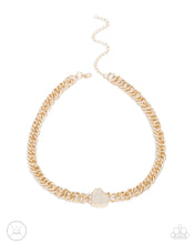 Load image into Gallery viewer, Paparazzi Endearing Edge - Gold Necklace
