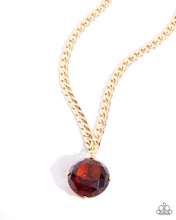 Load image into Gallery viewer, Paparazzi Musings State of Mind - Brown Necklace
