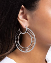 Load image into Gallery viewer, Paparazzi Set the Scene - Silver Earring
