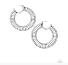 Load image into Gallery viewer, Paparazzi Set the Scene - Silver Earring
