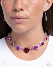 Load image into Gallery viewer, Paparazzi Valentines Vibe - Pink Necklace
