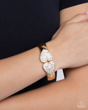 Load image into Gallery viewer, Paparazzi Romantic Rhapsody - Gold Bracelet
