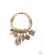 Load image into Gallery viewer, Paparazzi Wild and Scenic - Gold Bracelet
