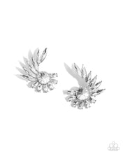 Load image into Gallery viewer, Paparazzi Greek Glam - White Earring
