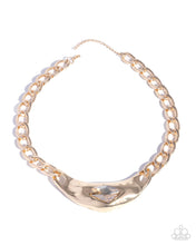 Load image into Gallery viewer, Paparazzi Peak of Pizzazz - Gold Necklace
