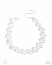 Load image into Gallery viewer, Paparazzi Pronounced Pearls - White Pearl Choker Necklace

