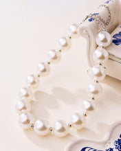 Load image into Gallery viewer, Paparazzi Pronounced Pearls - White Pearl Choker Necklace
