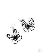 Load image into Gallery viewer, Paparazzi Rebirthed Radiance Black Earring

