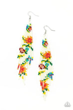 Load image into Gallery viewer, Paparazzi Beaded Gardens - White Earring
