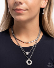 Load image into Gallery viewer, Paparazzi Dominant Dignity White Necklace
