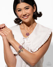Load image into Gallery viewer, Paparazzi Blossoming Belle and Bewitching Belle Pink Necklace/Bracelet Set (April 2025 Life of the Party)
