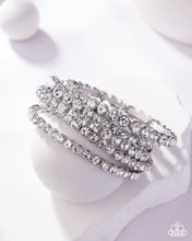 Load image into Gallery viewer, Paparazzi  More than a Moment - White Zi Bracelet
