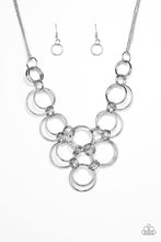 Load image into Gallery viewer, Paparazzi Ringing off the Hook Silver Necklace
