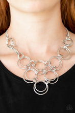 Load image into Gallery viewer, Paparazzi Ringing off the Hook Silver Necklace
