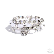 Load image into Gallery viewer, Paparazzi Bewitching Bear White Bracelet
