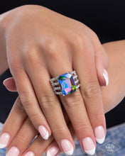 Load image into Gallery viewer, Paparazzi Expect Heavy REIGN Multi Blue Oil Spill Ring
