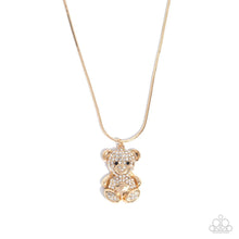 Load image into Gallery viewer, Paparazzi Cuddly Chic - Gold Necklace
