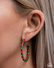 Load image into Gallery viewer, Paparazzi Candy Cane Lane - Multi Earrings
