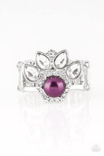 Load image into Gallery viewer, Paparazzi Crown Coronation Purple Ring

