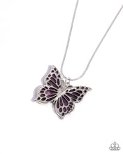 Load image into Gallery viewer, Paparazzi Magical Metamorphosis - Purple Necklace
