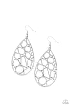 Load image into Gallery viewer, Paparazzi Reshaped Radiance Silver Earrings
