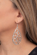 Load image into Gallery viewer, Paparazzi Reshaped Radiance Silver Earrings
