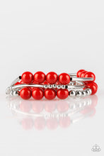 Load image into Gallery viewer, Paparazzi New Adventures Red Bracelet
