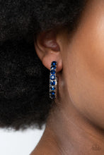 Load image into Gallery viewer, Paparazzi CLASSY is in Session Blue Earrings
