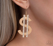 Load image into Gallery viewer, Paparazzi Magnate Moment - Gold Earrings
