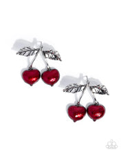 Load image into Gallery viewer, Paparazzi Confident Cherries - Red Earrings

