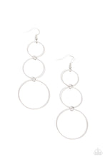 Load image into Gallery viewer, Paparazzi Urban Ozone - Silver Earring
