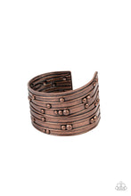Load image into Gallery viewer, PRE-ORDER - Paparazzi Mechanical Motif - Copper Bracelet
