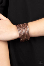 Load image into Gallery viewer, PRE-ORDER - Paparazzi Mechanical Motif - Copper Bracelet
