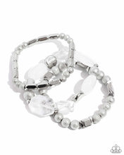 Load image into Gallery viewer, Paparazzi Marina Magic- White Bracelet
