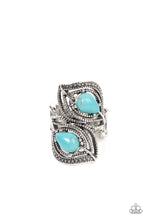 Load image into Gallery viewer, Paparazzi Mesa Mystique - Blue Ring
