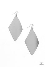 Load image into Gallery viewer, Paparazzi Retro Rally - Silver Earring
