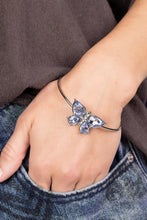 Load image into Gallery viewer, Paparazzi Butterfly Beatitude Blue Bracelet
